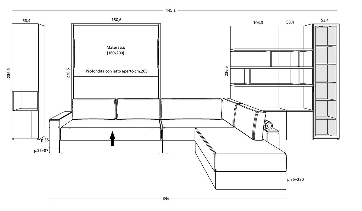 W19 – City Comfort + Storage / Misure