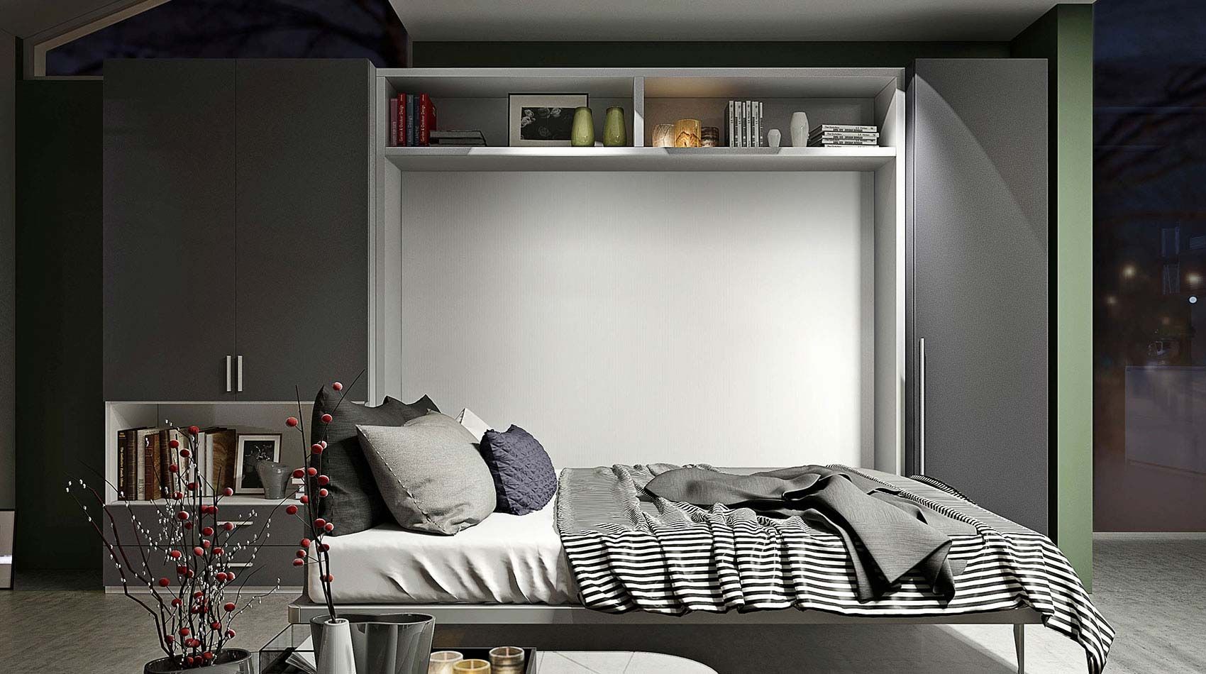 W32 – Space + Libreria / Notte