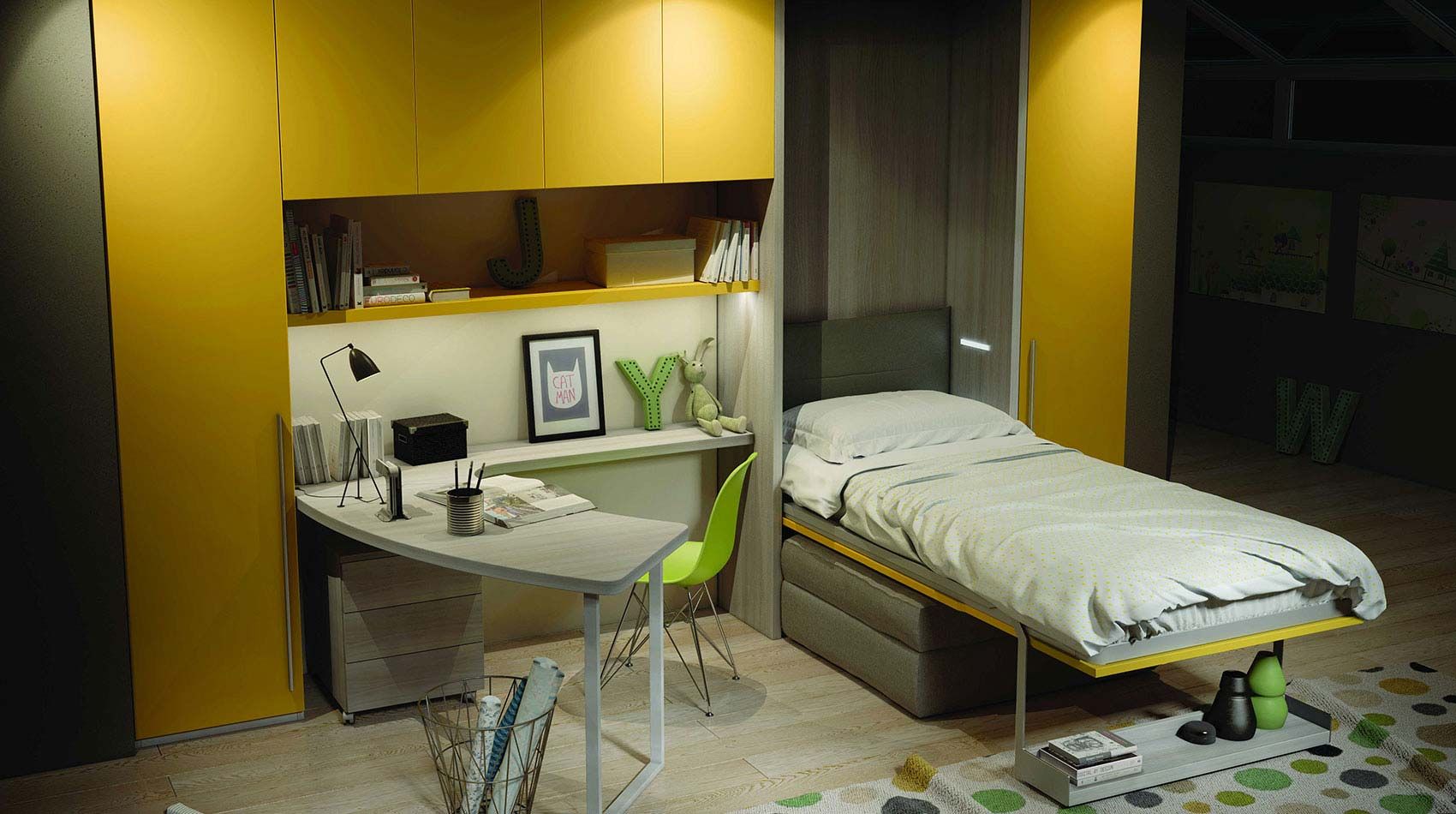 W72 – City Comfort + Storage / Notte