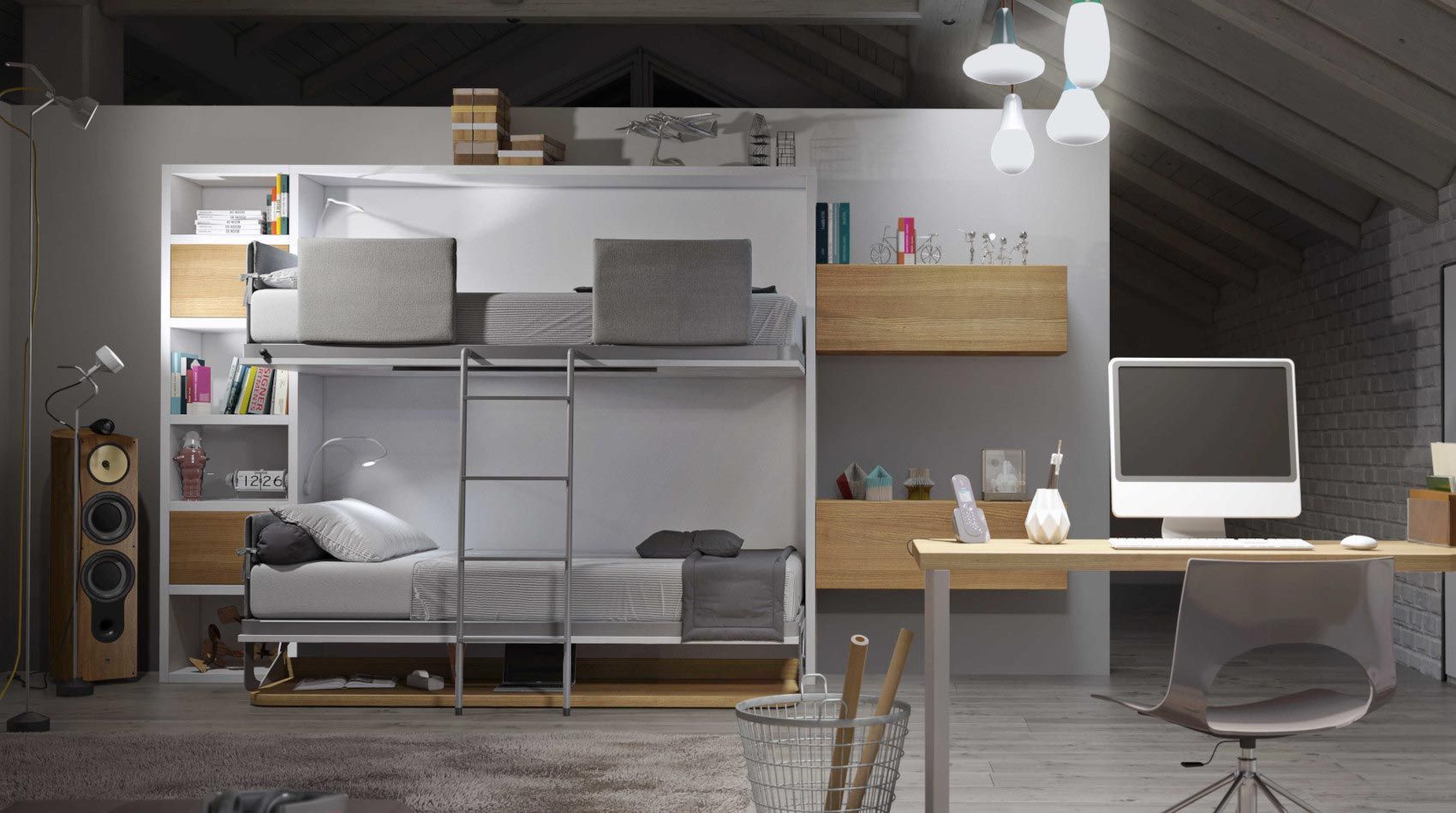 W74 – Flap a castello + Scrittoio Voilà / Notte