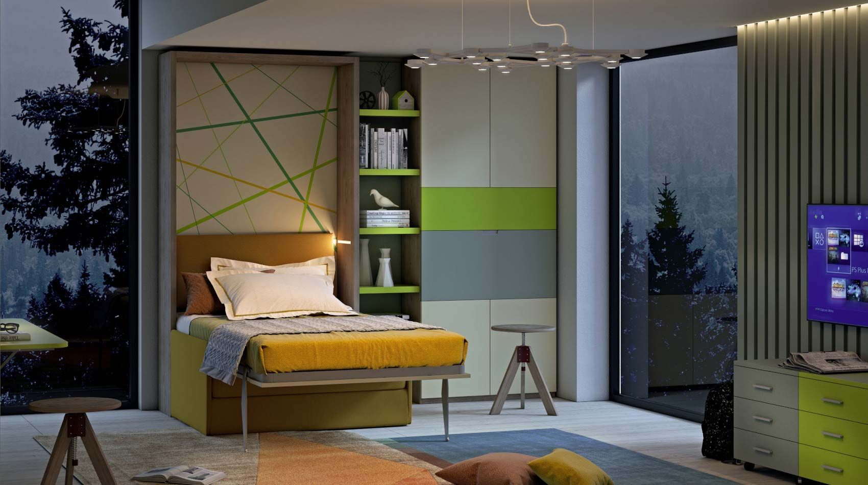 W77 – City Comfort + Storage / Notte