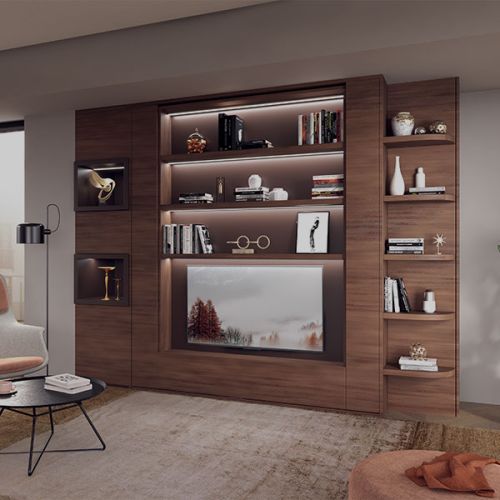 Letti a scomparsa girevoli