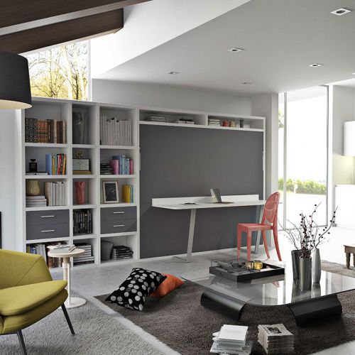 Smart Working, letti a scomparsa con scrittoio