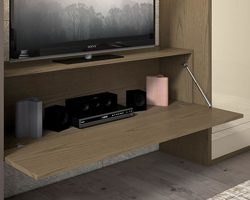 Pensile con anta a ribaltaWall cabinet with folding door