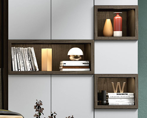 Cubby con luce led integrataCubby with integrated led light